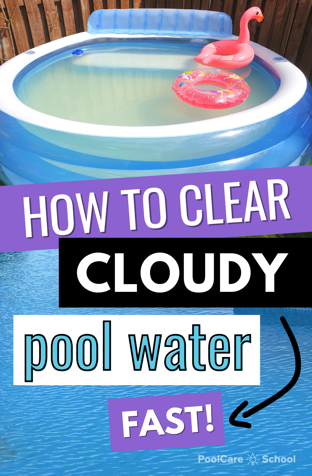 How to Clear Up Cloudy Pool Water Fast Pool Care School