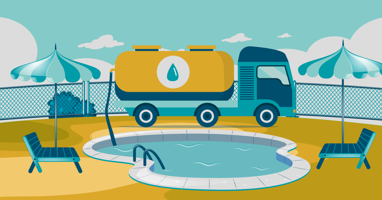 Save Time With a Pool Water Delivery Service Pool Care School