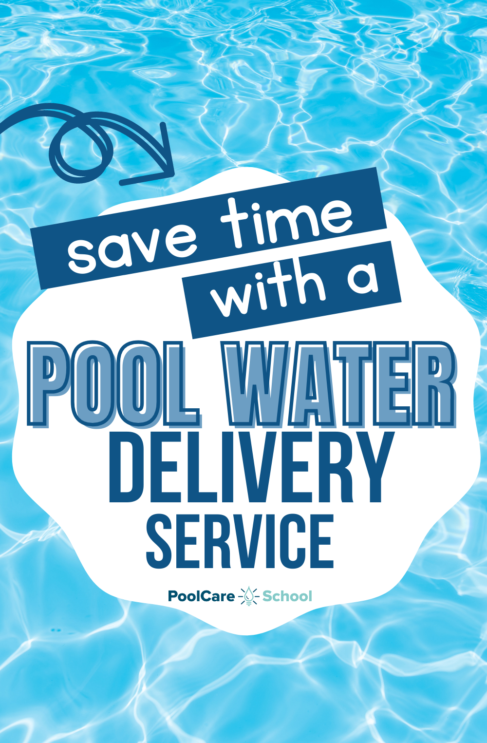 Save Time With a Pool Water Delivery Service Pool Care School