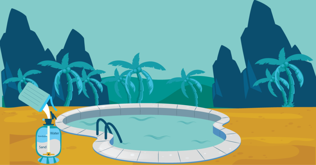 pool sand