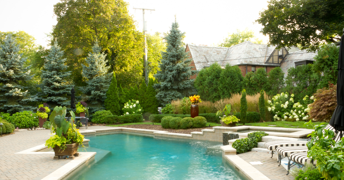 11 Beautiful Pool Landscaping Ideas