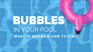 bubbles in pool